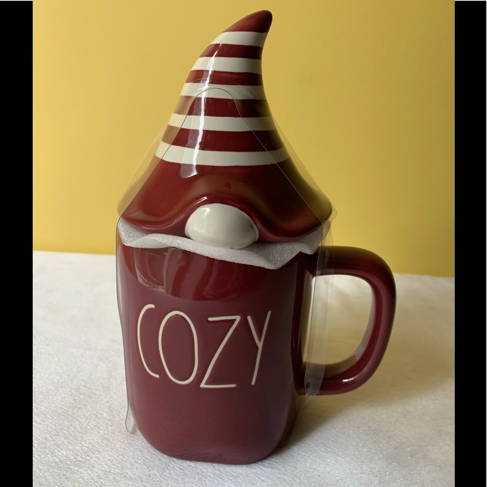 Rae Dunn Cozy Gnome Topper Mug